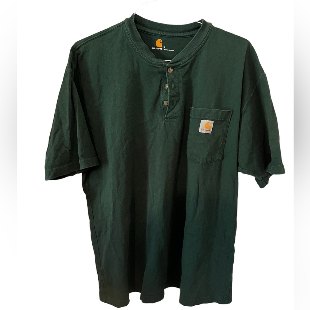 Cathartt green tee